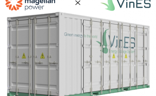 VinES và Magellan Power ký MOU đưa giải pháp pin lưu trữ năng lượng vào thị trường Australia