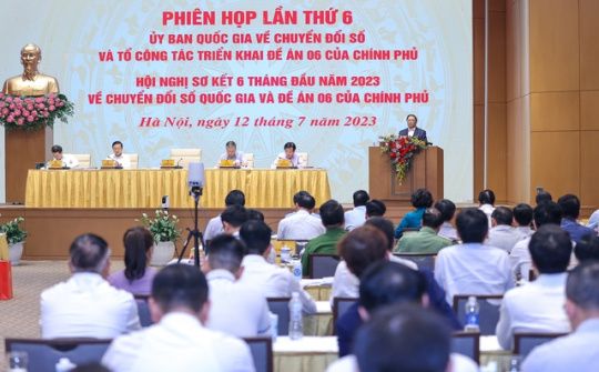Thủ tướng chủ trì hội nghị toàn quốc về chuyển đổi số quốc gia