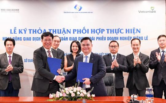 Vietcombank chính thức làm ngân hàng thanh toán cho hệ thống giao dịch trái phiếu doanh nghiệp phát hành riêng lẻ