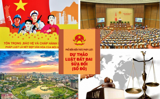 Phổ biến kiến thức pháp luật: Dự thảo Luật đất đai sửa đổi (sổ đỏ)