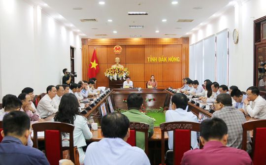Đắk Nông: Sơ kết công tác cải cách hành chính và phương hướng, nhiệm vụ 6 tháng cuối năm