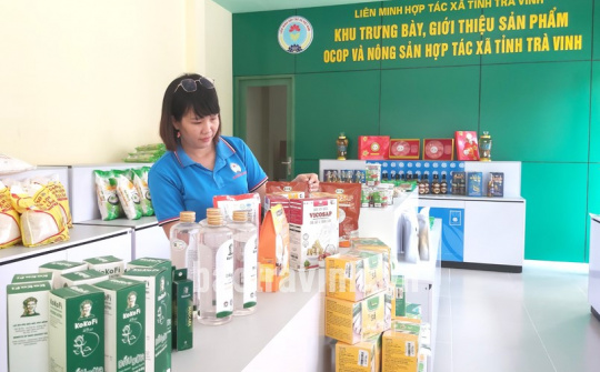 Liên minh Hợp tác xã tỉnh Trà Vinh: “cánh tay nối dài”  giúp kinh tế tập thể, hợp tác xã phát triển