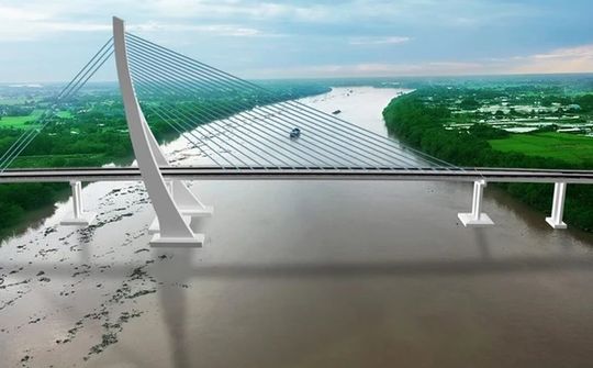 Long An: Xây 3 cây cầu kết nối với TP.HCM và Tiền Giang