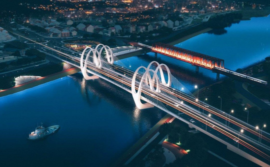 Bộ Giao thông Vận tải và Hà Nội triển khai thi công cầu Đuống mới