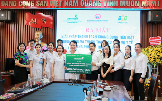 Bệnh viện ĐK tỉnh Quảng Ninh: Đẩy mạnh thanh toán viện phí qua mã QR động - giao dịch an toàn, tối ưu tiện ích cho người bệnh