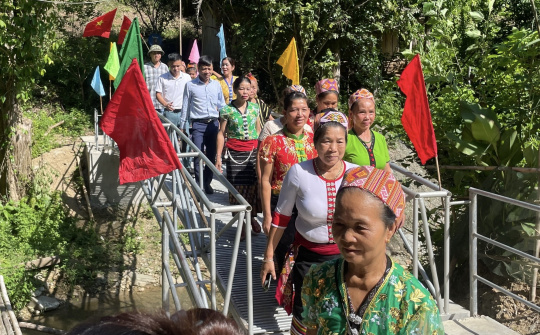 Thêm một nhịp cầu nối những yêu thương