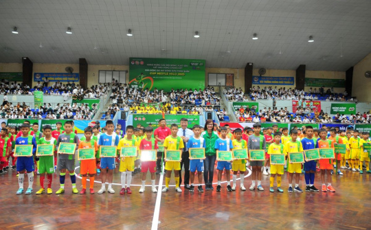 Khai mạc vòng chung kết giải Bóng đá Nhi đồng (U11) toàn quốc cúp Nestlé Milo 2023