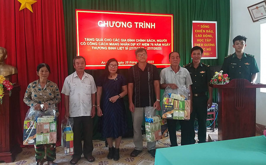 An Giang: Tri ân các Mẹ VNAH, gia đình chính sách nhân Ngày Thương binh Liệt sĩ