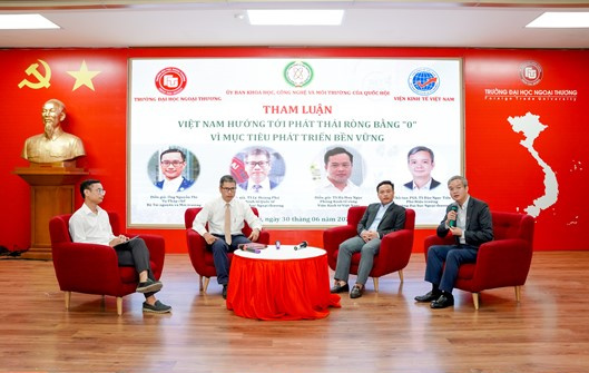 Việt Nam hướng tới phát thải ròng bằng “0” vì mục tiêu phát triển bền vững