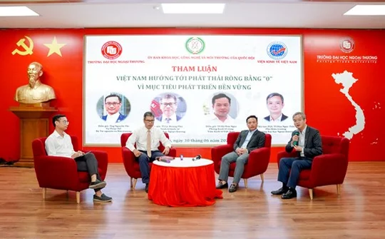 Việt Nam hướng tới phát thải ròng bằng “0” vì mục tiêu phát triển bền vững