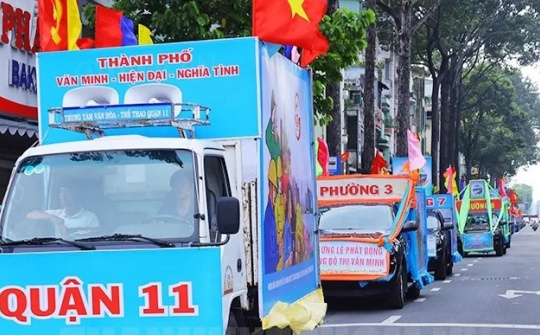 TP.HCM: Quận 11 quyết tâm vì mục tiêu phường - quận đạt chuẩn đô thị văn minh