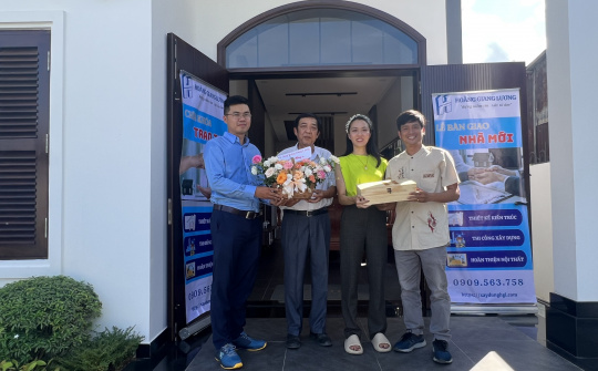 Bàn giao công trình nhà biệt thự Lala’s Villa tại Thanh Bình, Đồng Tháp