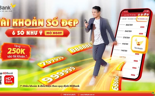 Bay Vietjet, nhận ngay hoàn tiền và gần 9.000 giải thưởng cùng HDBank