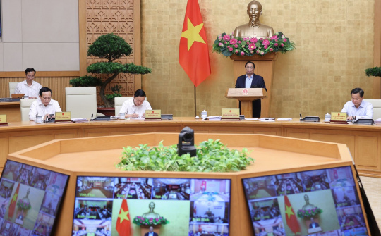 Hội nghị trực tuyến toàn quốc Chính phủ với các địa phương và phiên họp Chính phủ thường kỳ tháng 6/2023