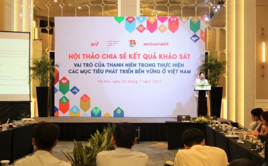 Thanh niên đóng vai trò quan trọng trong phát triển bền vững