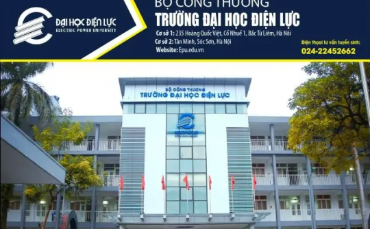 Trường Đại học Điện lực công bố điểm chuẩn xét tuyển sớm năm 2023