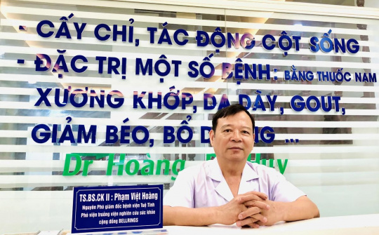 TS. BSCK II Phạm Việt Hoàng: Tận tâm vì một cộng đồng khỏe mạnh