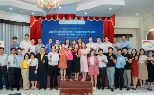 Tập huấn Chuyển đổi số Doanh nghiệp Nhỏ và Vừa trong thời đại 4.0 Tỉnh Đồng Tháp