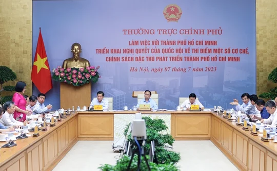 Triển khai Nghị quyết của Quốc hội thí điểm một số cơ chế, chính sách đặc thù phát triển TPHCM