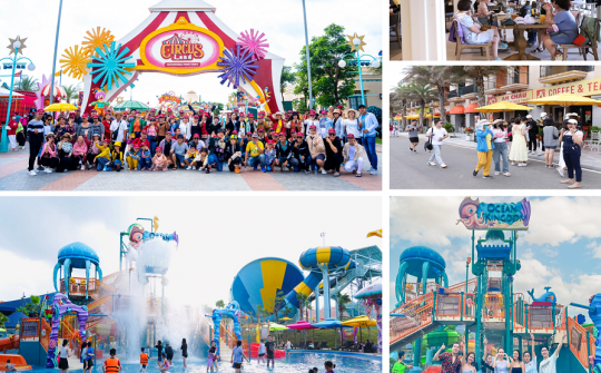 Biệt thự cho thuê Novaworld Phan Thiet: Cầu vượt cung