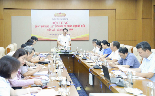 Sửa đổi, bổ sung một số điều của Luật Đấu giá tài sản