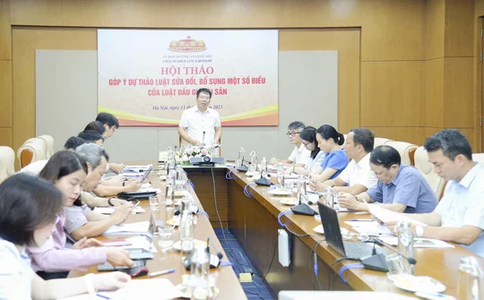 Sửa đổi, bổ sung một số điều của Luật Đấu giá tài sản