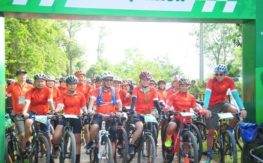 Đắk Lắk: Giải đua xe đạp địa hình Phong trào toàn quốc năm 2023 hưởng ứng ngày voi thế giới