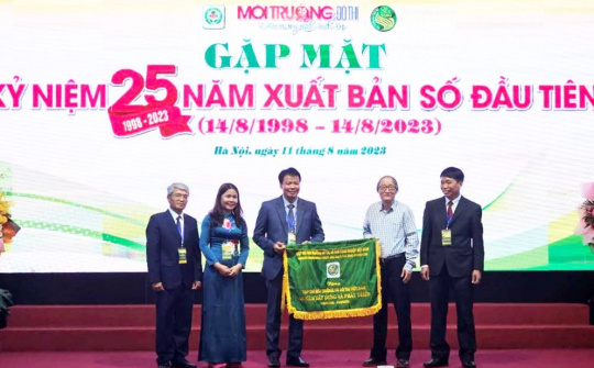 Tạp chí Môi trường và Đô thị Việt Nam kỷ niệm 25 năm xuất bản số đầu tiên