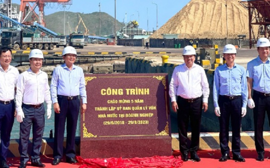 Cảng Quy Nhơn hoàn thành xây dựng nâng cấp bến số 1