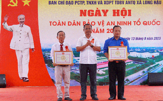 Long An: Tăng cường khối đoàn kết toàn dân tại xã Long Hậu, Cần Giuộc