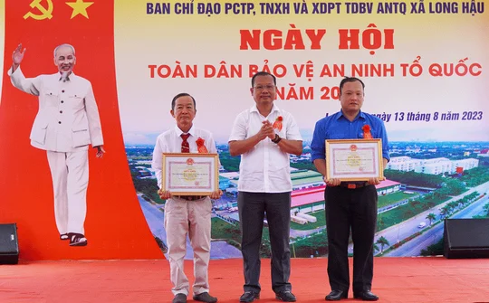 Long An: Tăng cường khối đoàn kết toàn dân tại xã Long Hậu, Cần Giuộc