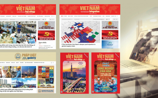 Tạp chí Việt Nam hội nhập chính thức được cấp Mã số chuẩn quốc tế (ISSN) cho tất cả các ấn phẩm