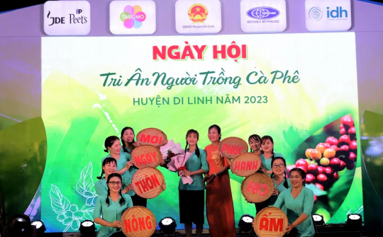 Lâm Đồng: Ngày hội Tri ân người trồng cà phê huyện Di Linh 2023