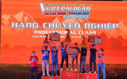 Thành công đến từ “Thử thách vượt Đại Ngàn - Buôn Đôn 2023”