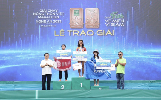 "Về miền Ví Giặm" thu hút 4000 VĐV trong nước và quốc tế