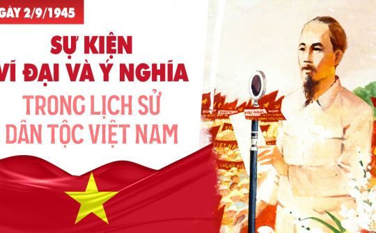 Ngày 2-9-1945 - Sự kiện vĩ đại và ý nghĩa trong lịch sử dân tộc Việt Nam