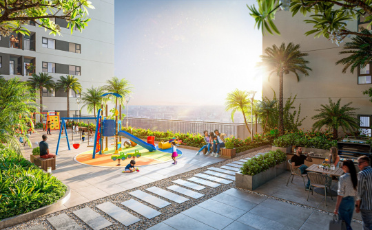 "Mục sở thị” không gian sống căn hộ chỉ từ 900 triệu liền kề AEON Mall