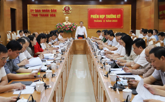 Thanh Hóa tập trung 10 nhiệm vụ trọng tâm trong tháng 9