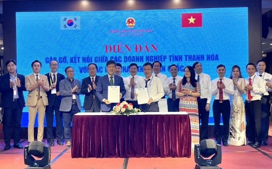 Kết nối hợp tác giữa các doanh nghiệp Thanh Hóa và các nhà nhập khẩu Hàn Quốc