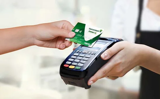 Thẻ Vietcombank Contactless không thể thiếu trong thời đại số