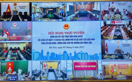 Tiếp tục chung tay tháo gỡ vướng mắc, thúc đẩy thị trường bất động sản phát triển an toàn, hiệu quả, bền vững