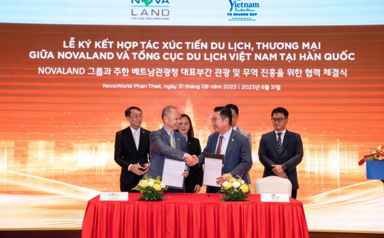 Đẩy mạnh xúc tiến du lịch – thương mại, Novaland Group ký kết hợp tác với các hiệp hội, doanh nghiệp Hàn Quốc