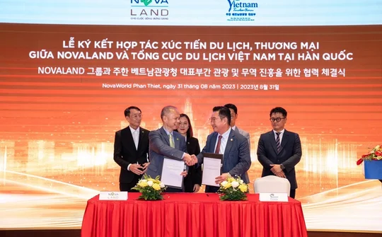 Đẩy mạnh xúc tiến du lịch – thương mại, Novaland Group ký kết hợp tác với các hiệp hội, doanh nghiệp Hàn Quốc