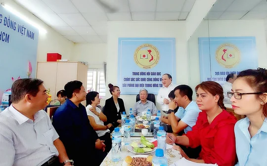 Văn phòng TP HCM - Hội Giáo dục chăm sóc sức khỏe cộng đồng Việt Nam cần phát huy hơn nữa vai trò TƯ Hội
