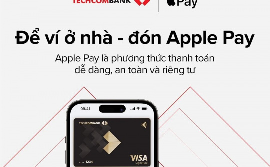 Techcombank giới thiệu Apple Pay đến khách hàng
