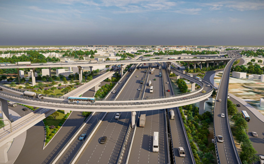 Tổ chức thi công "3 ca 4 kíp" để bảo đảm tiến độ