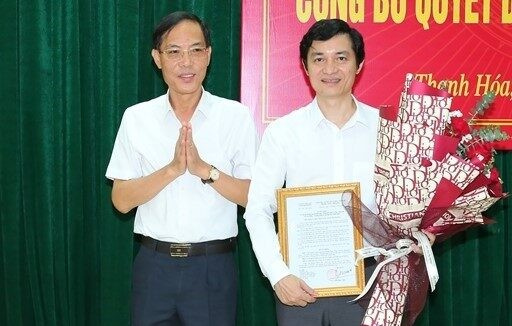 Thanh Hóa: Công bố quyết định về công tác cán bộ
