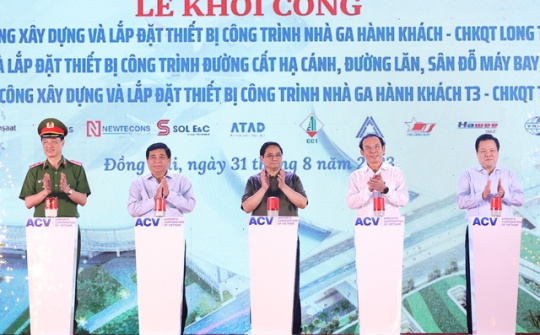 Phấn đấu vượt tiến độ 3 hạng mục quan trọng nhất của các dự án sân bay Long Thành, Tân Sơn Nhất