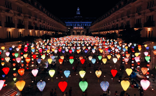 Phố đèn lồng Danko City – Tọa độ “check-in” hot nhất Thái Nguyên mùa trung thu 2023