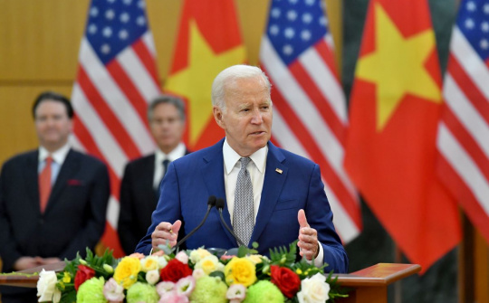 Phát biểu của Tổng thống Joe Biden với báo chí sau hội đàm với Tổng Bí thư Nguyễn Phú Trọng